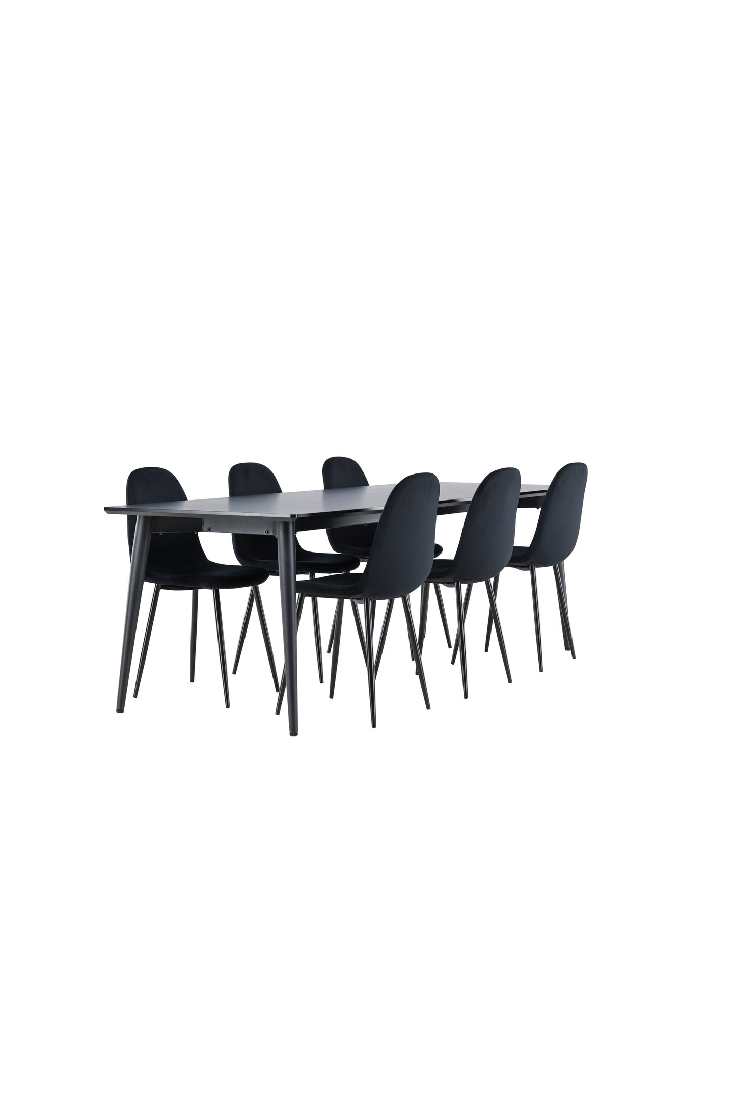 Ellis Matbord med Polar Stolarna – MDF