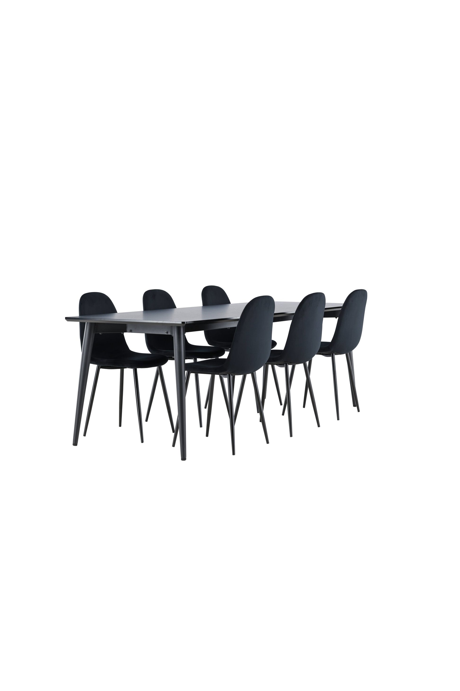 Ellis Matbord med Polar Stolarna – MDF