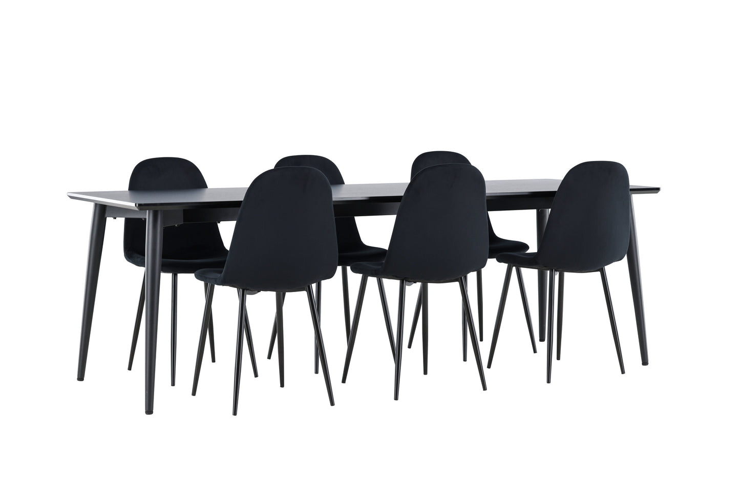 Ellis Matbord med Polar Stolarna – MDF