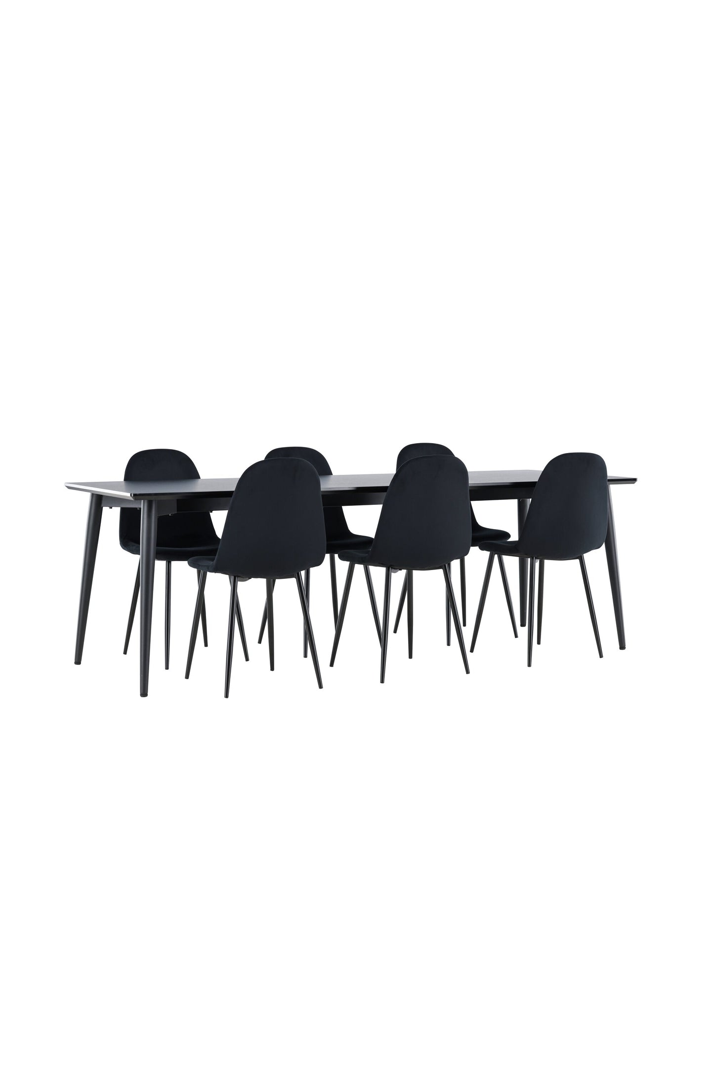 Ellis Matbord med Polar Stolarna – MDF