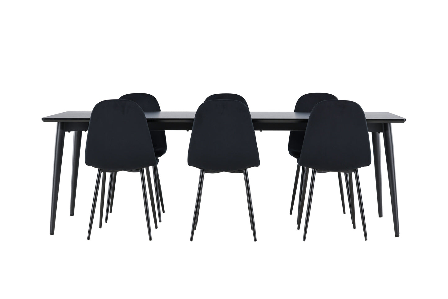 Ellis Matbord med Polar Stolarna – MDF