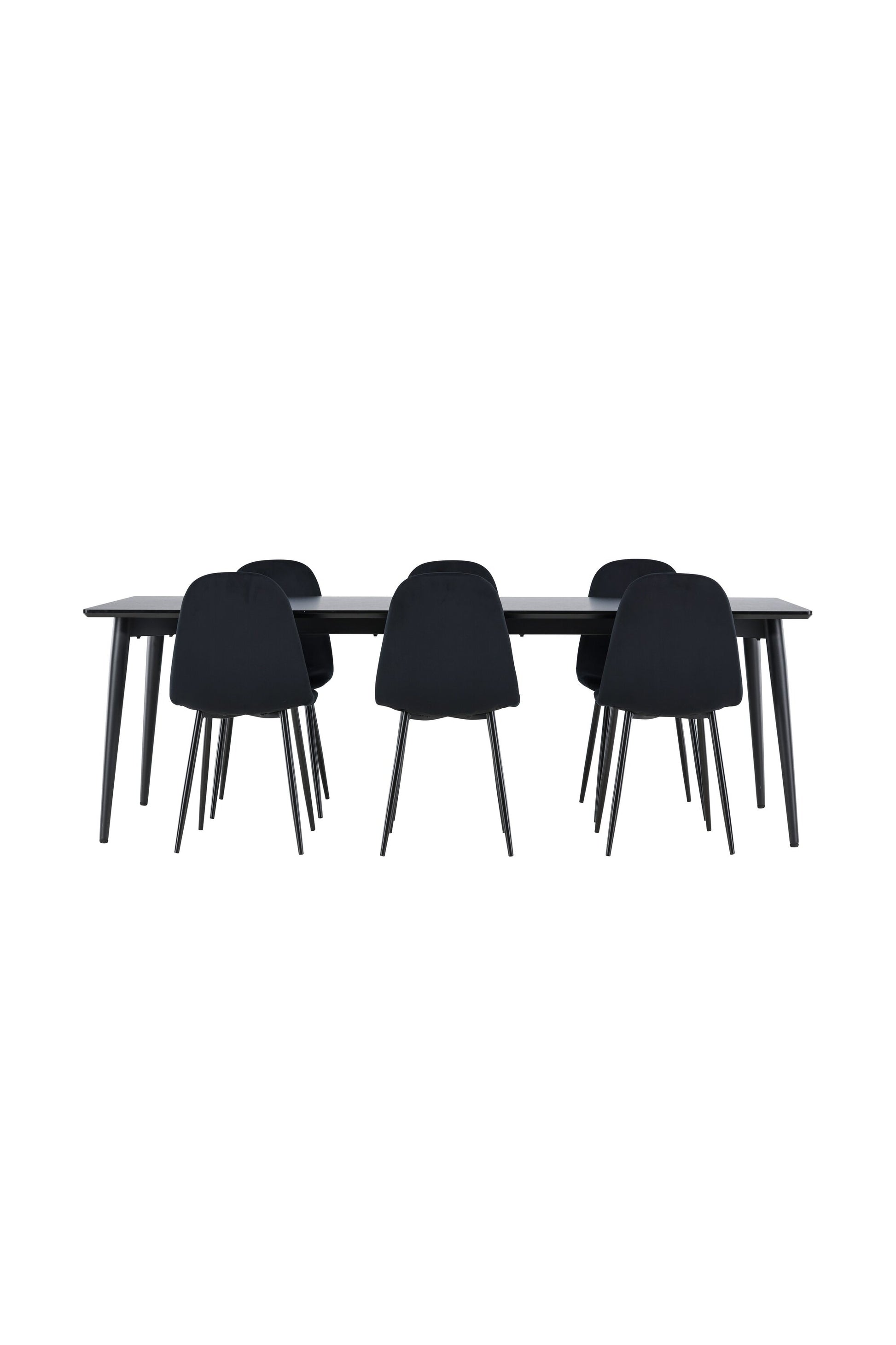 Ellis Matbord med Polar Stolarna – MDF