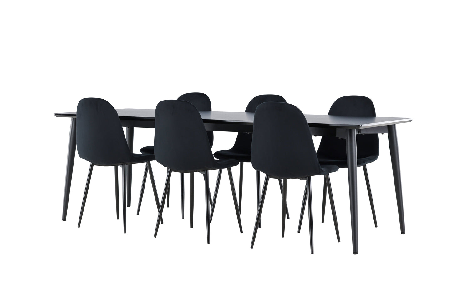 Ellis Matbord med Polar Stolarna – MDF