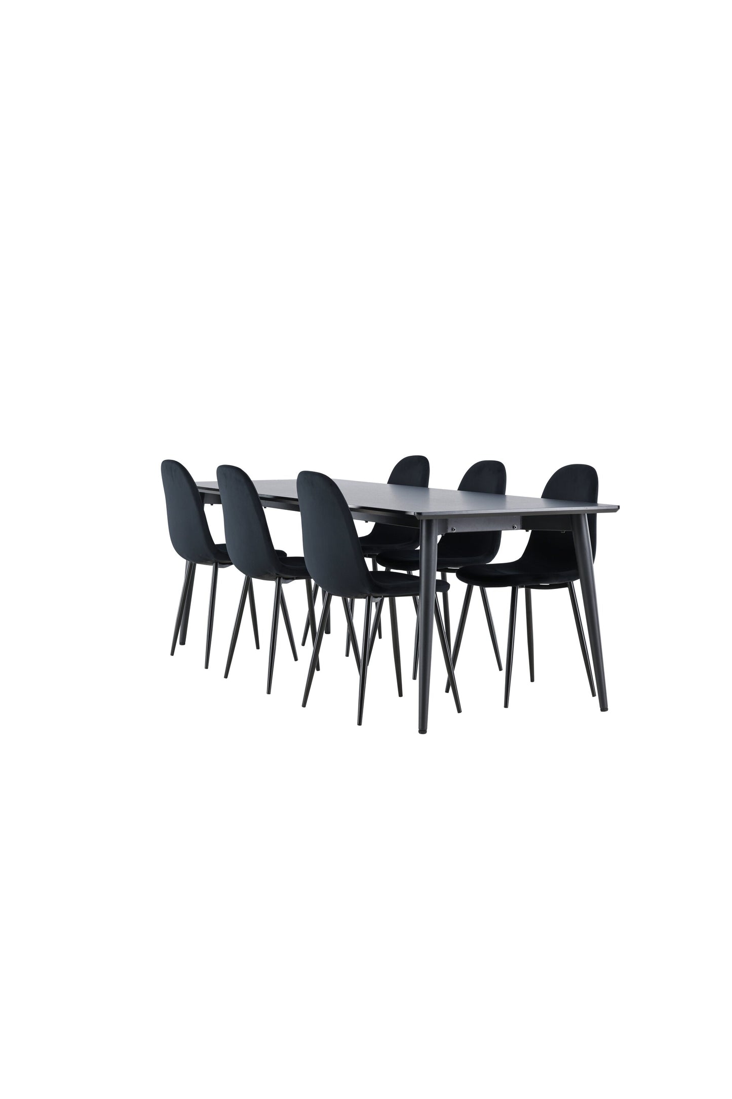 Ellis Matbord med Polar Stolarna – MDF