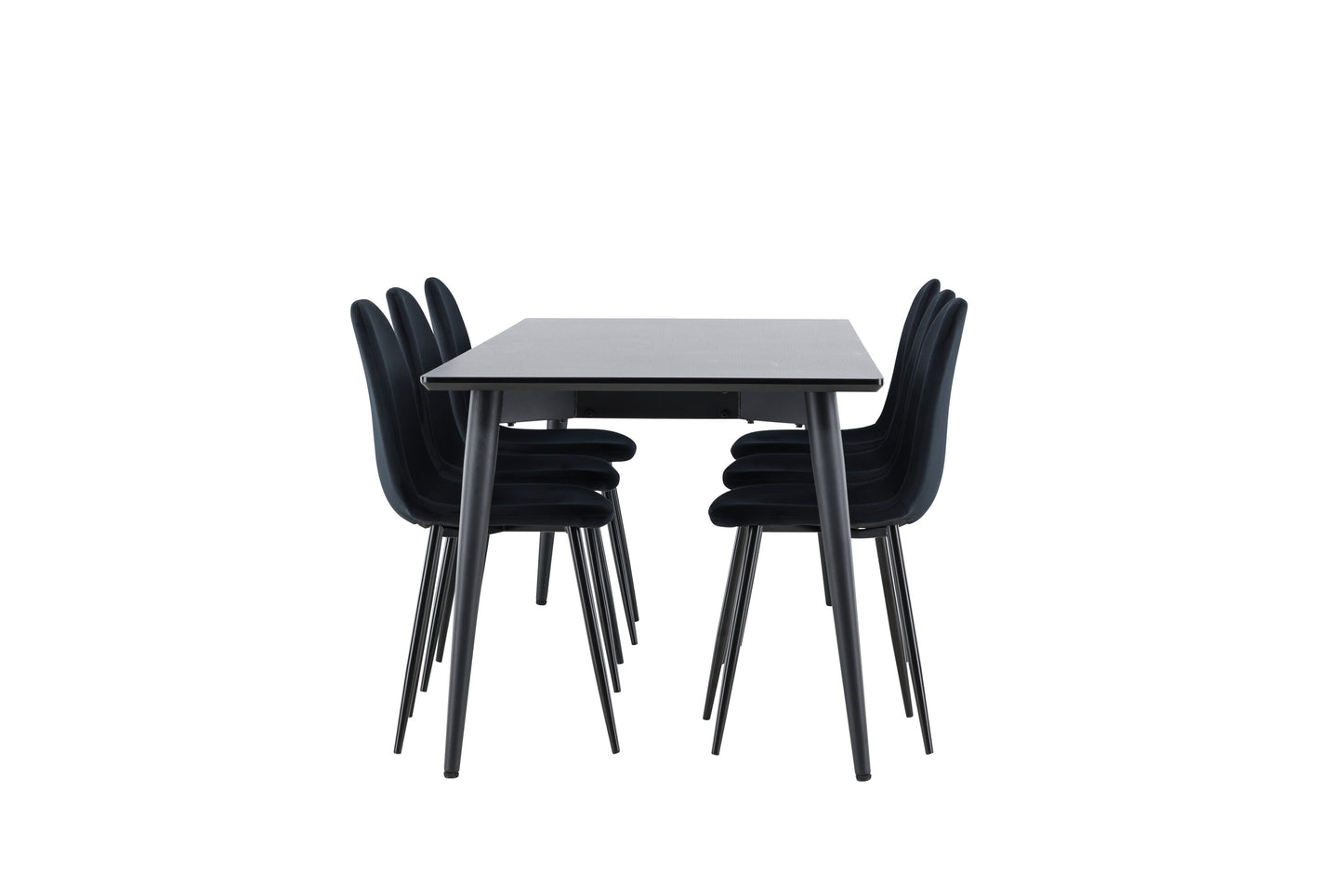 Ellis Matbord med Polar Stolarna – MDF