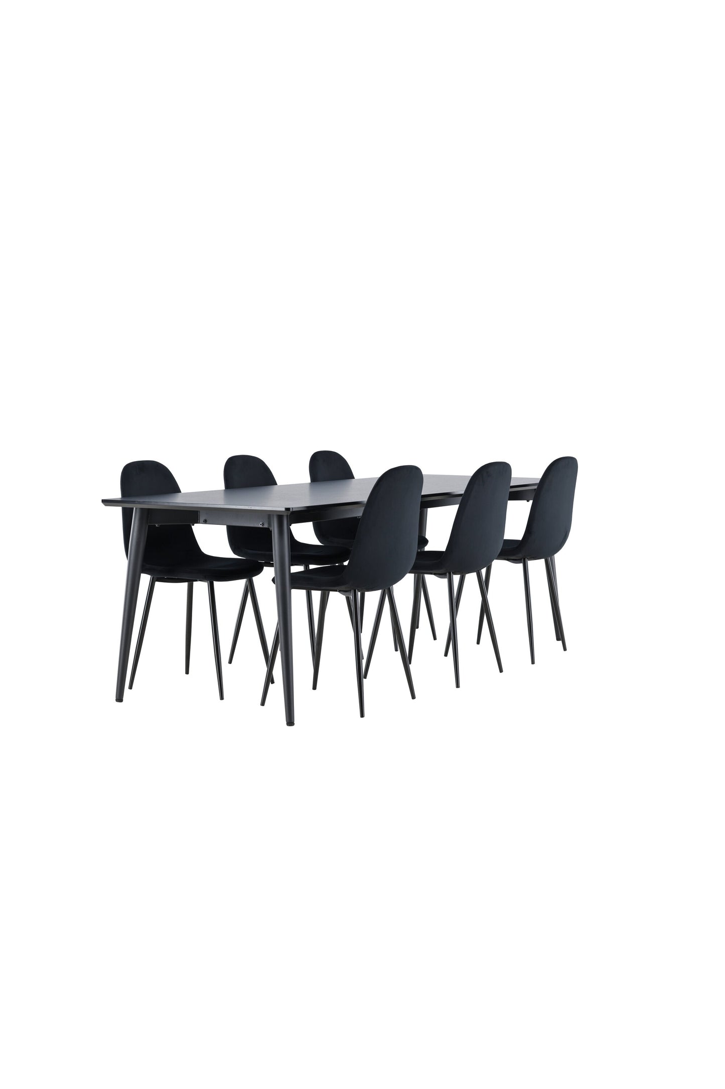Ellis Matbord med Polar Stolarna – MDF