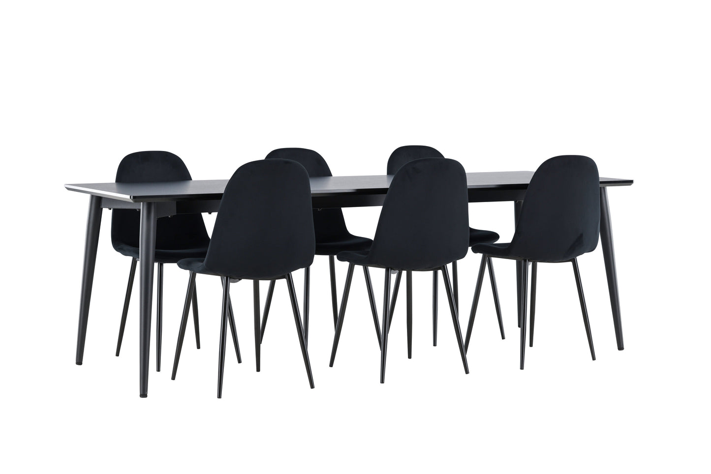Ellis Matbord med Polar Stolarna – MDF