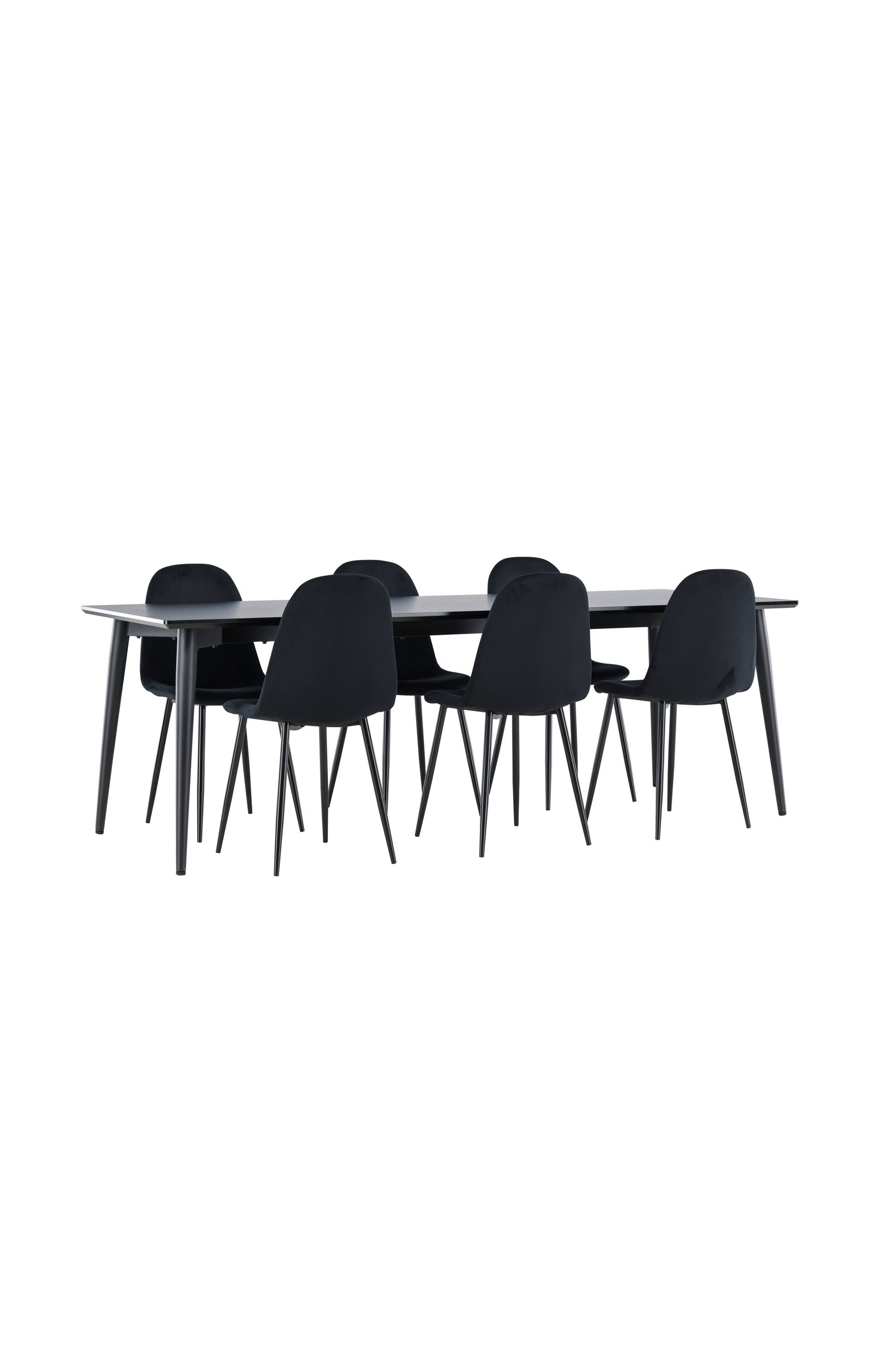 Ellis Matbord med Polar Stolarna – MDF