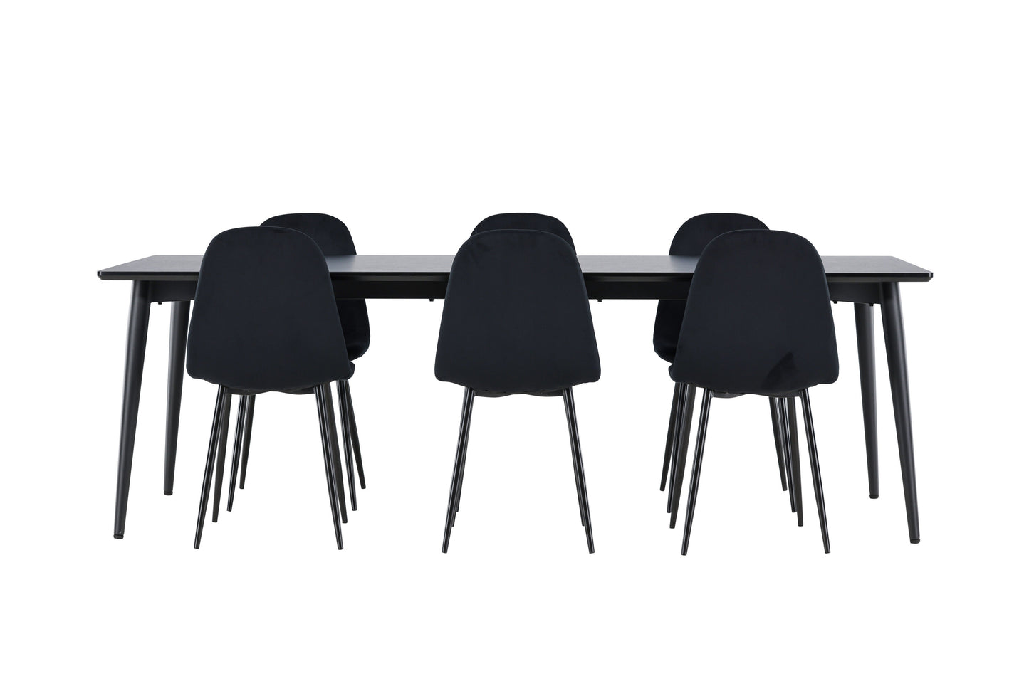 Ellis Matbord med Polar Stolarna – MDF