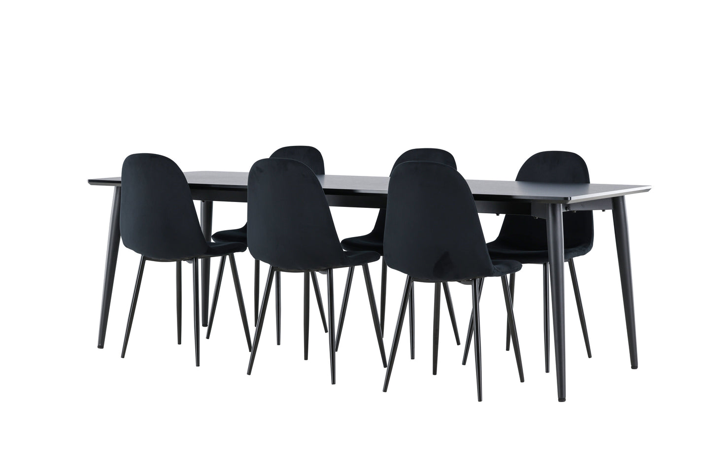 Ellis Matbord med Polar Stolarna – MDF