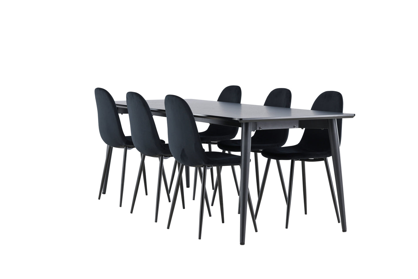 Ellis Matbord med Polar Stolarna – MDF