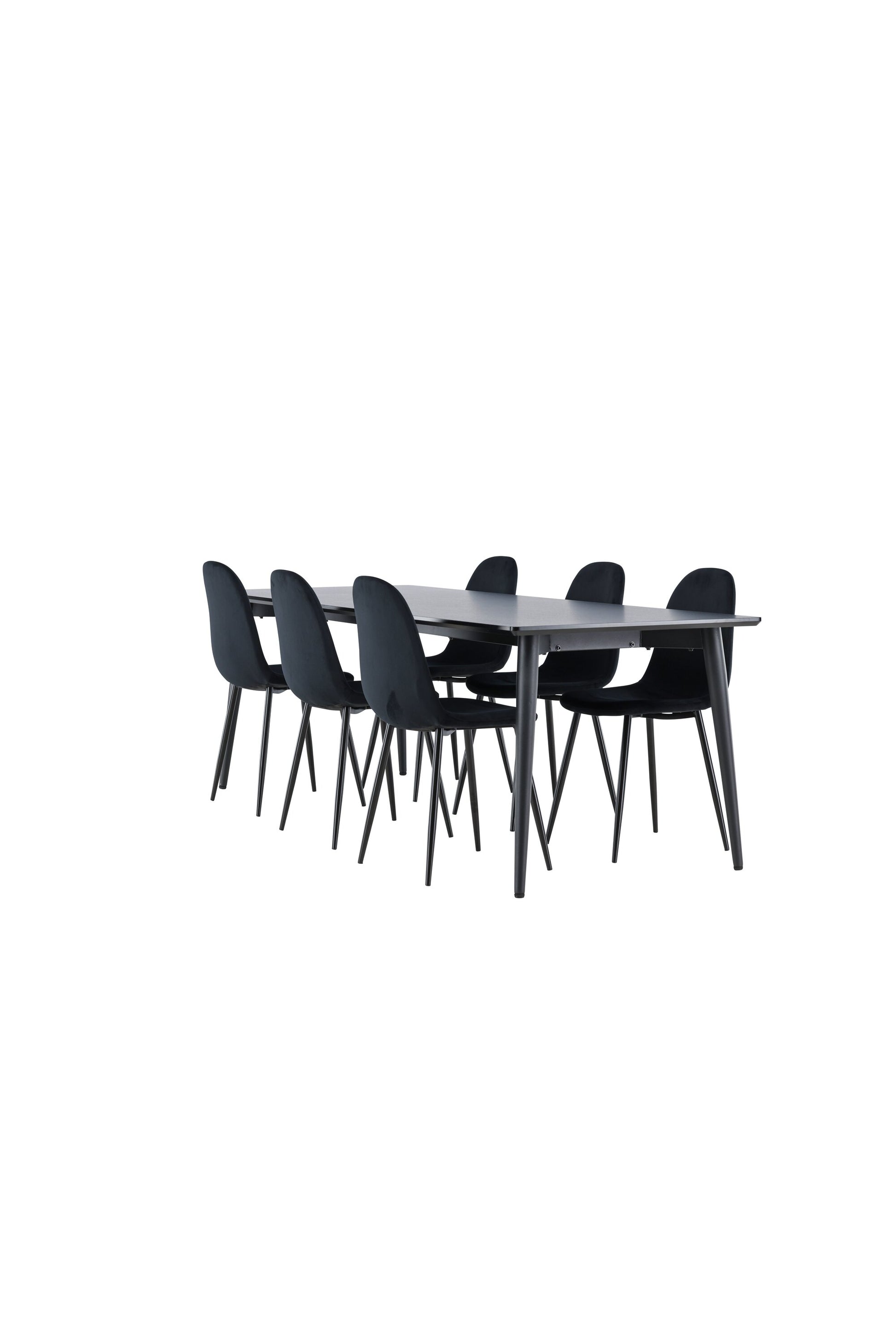 Ellis Matbord med Polar Stolarna – MDF