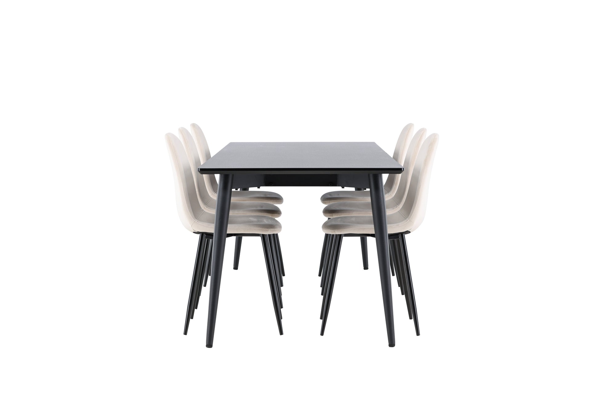 Ellis Matbord med Polar Stolarna – MDF