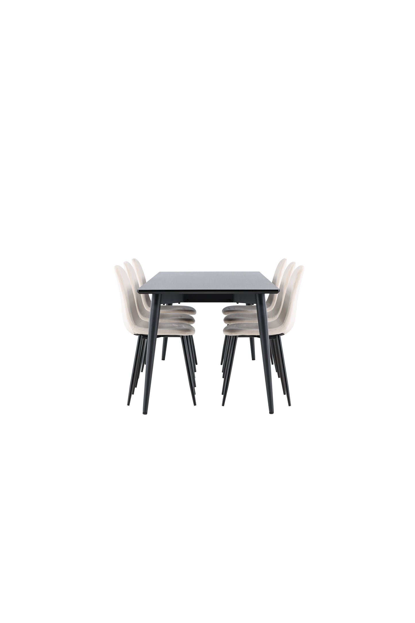 Ellis Matbord med Polar Stolarna – MDF