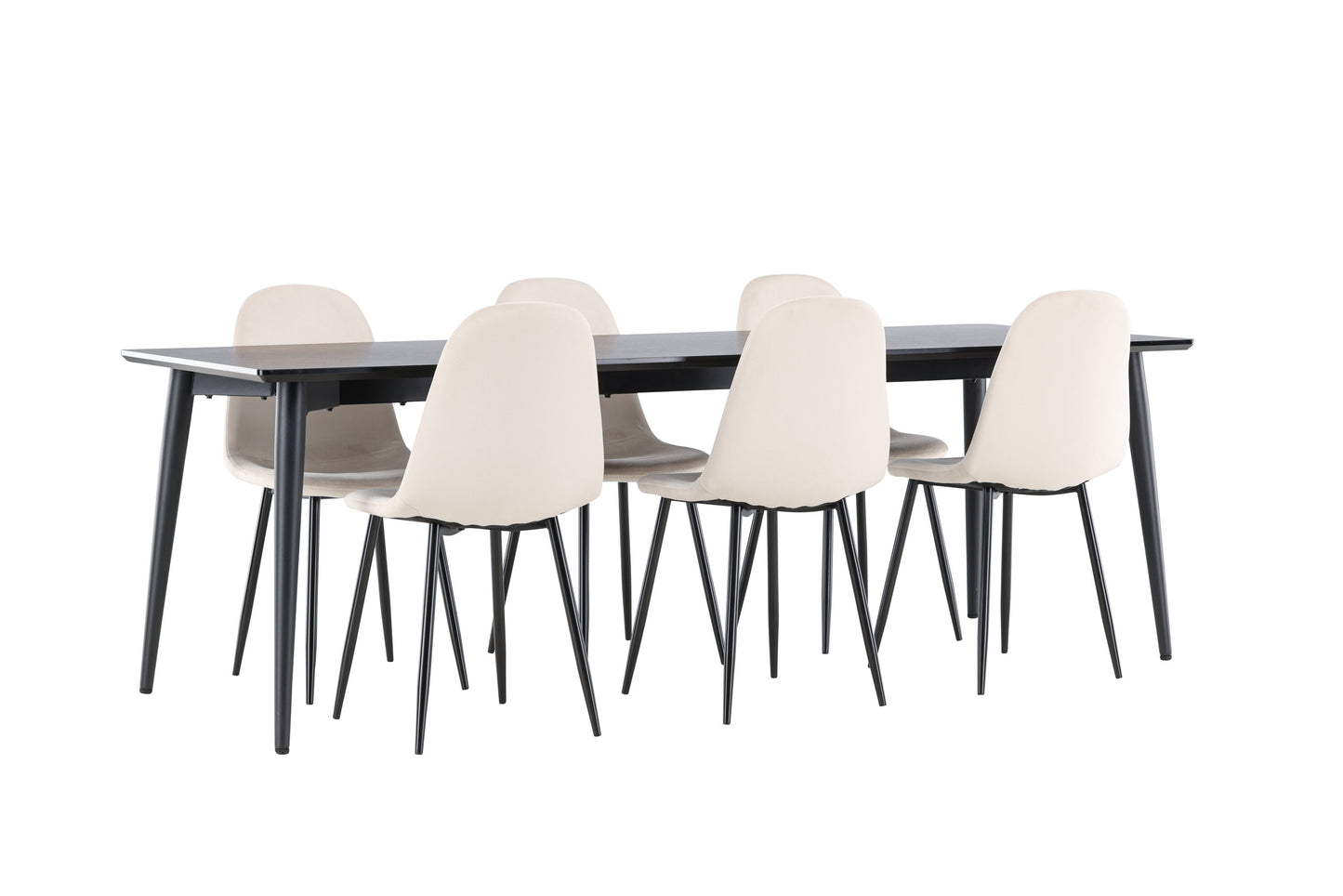 Ellis Matbord med Polar Stolarna – MDF