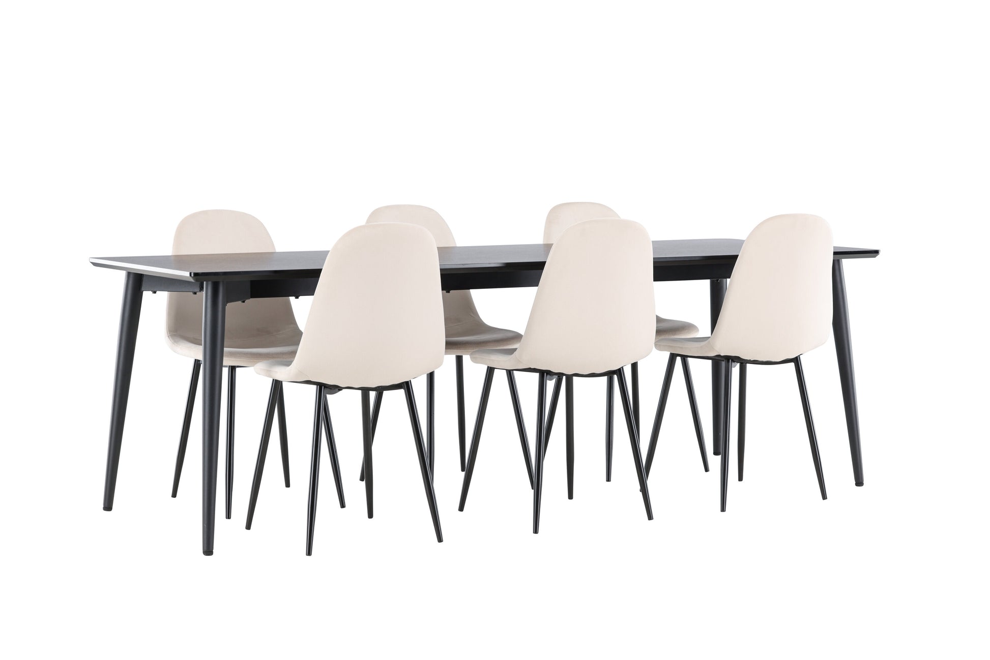 Ellis Matbord med Polar Stolarna – MDF
