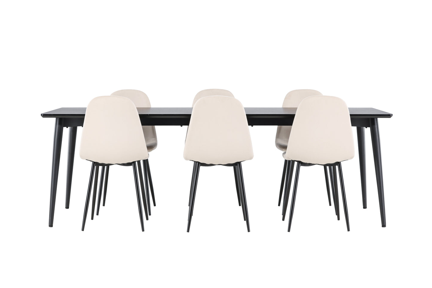 Ellis Matbord med Polar Stolarna – MDF