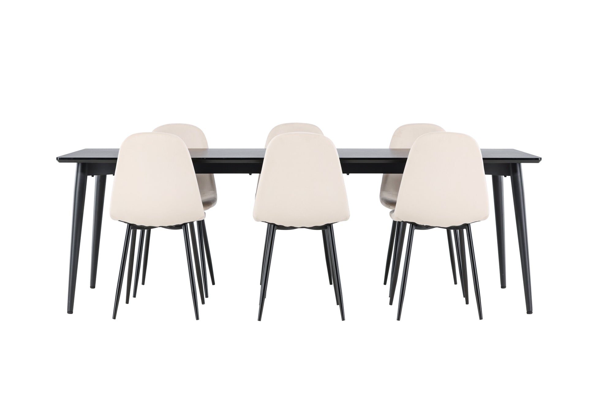 Ellis Matbord med Polar Stolarna – MDF