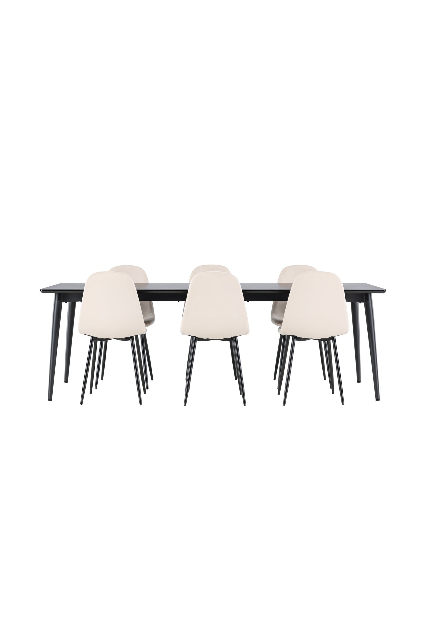 Ellis Matbord med Polar Stolarna – MDF