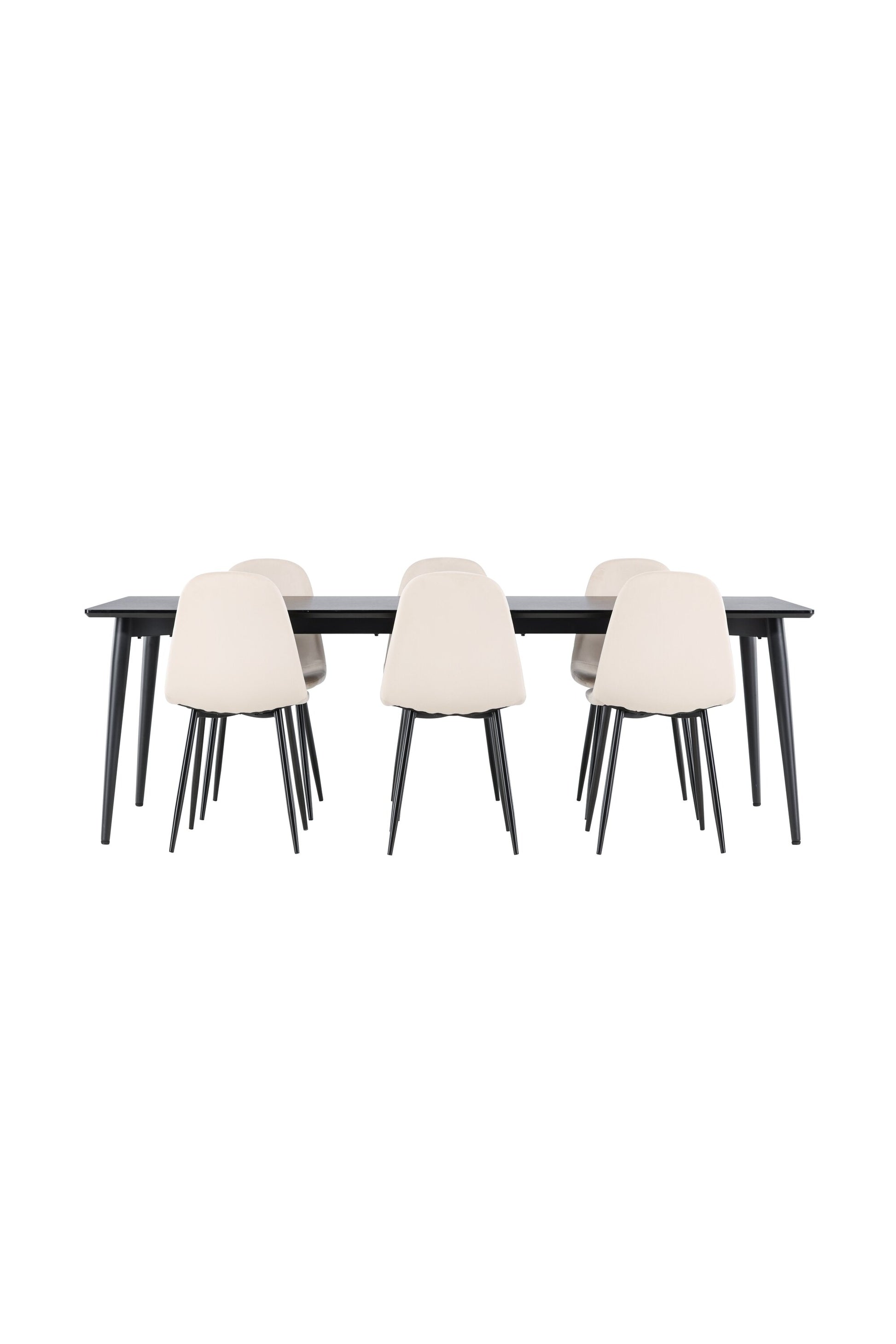 Ellis Matbord med Polar Stolarna – MDF
