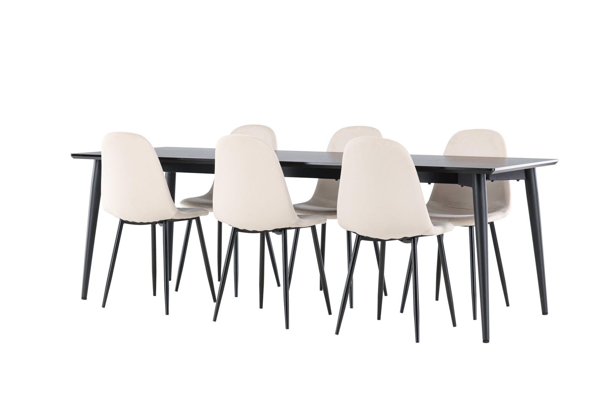 Ellis Matbord med Polar Stolarna – MDF