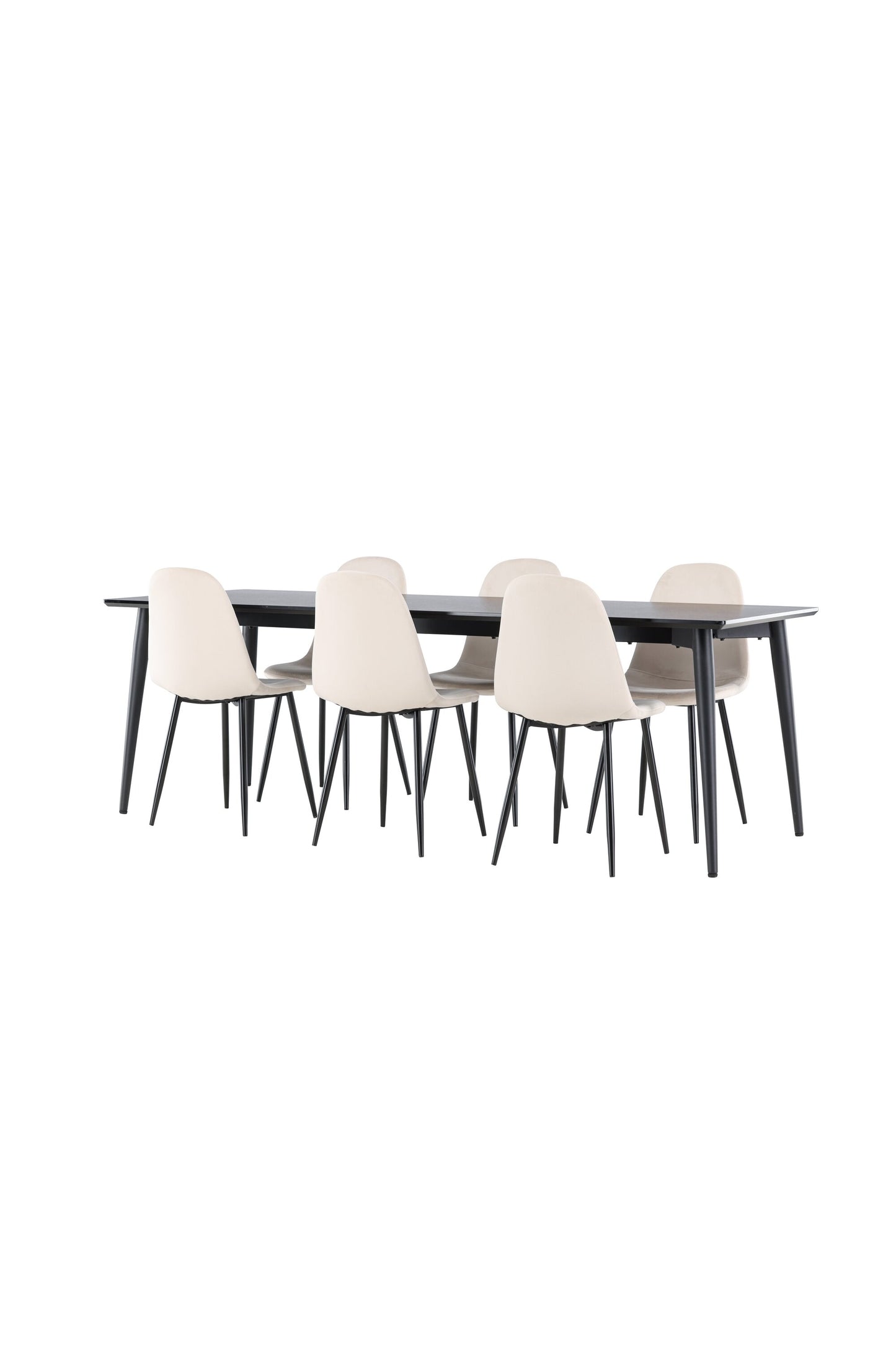 Ellis Matbord med Polar Stolarna – MDF