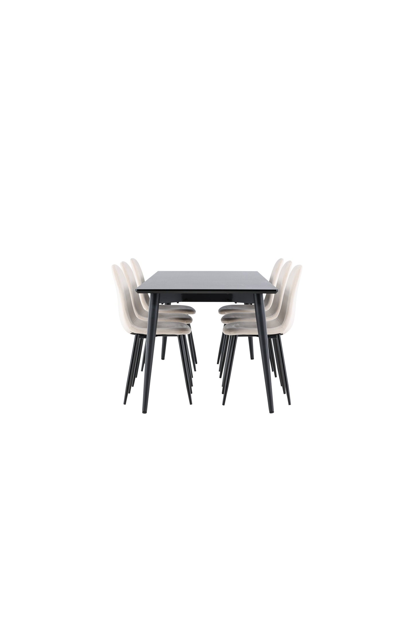 Ellis Matbord med Polar Stolarna – MDF