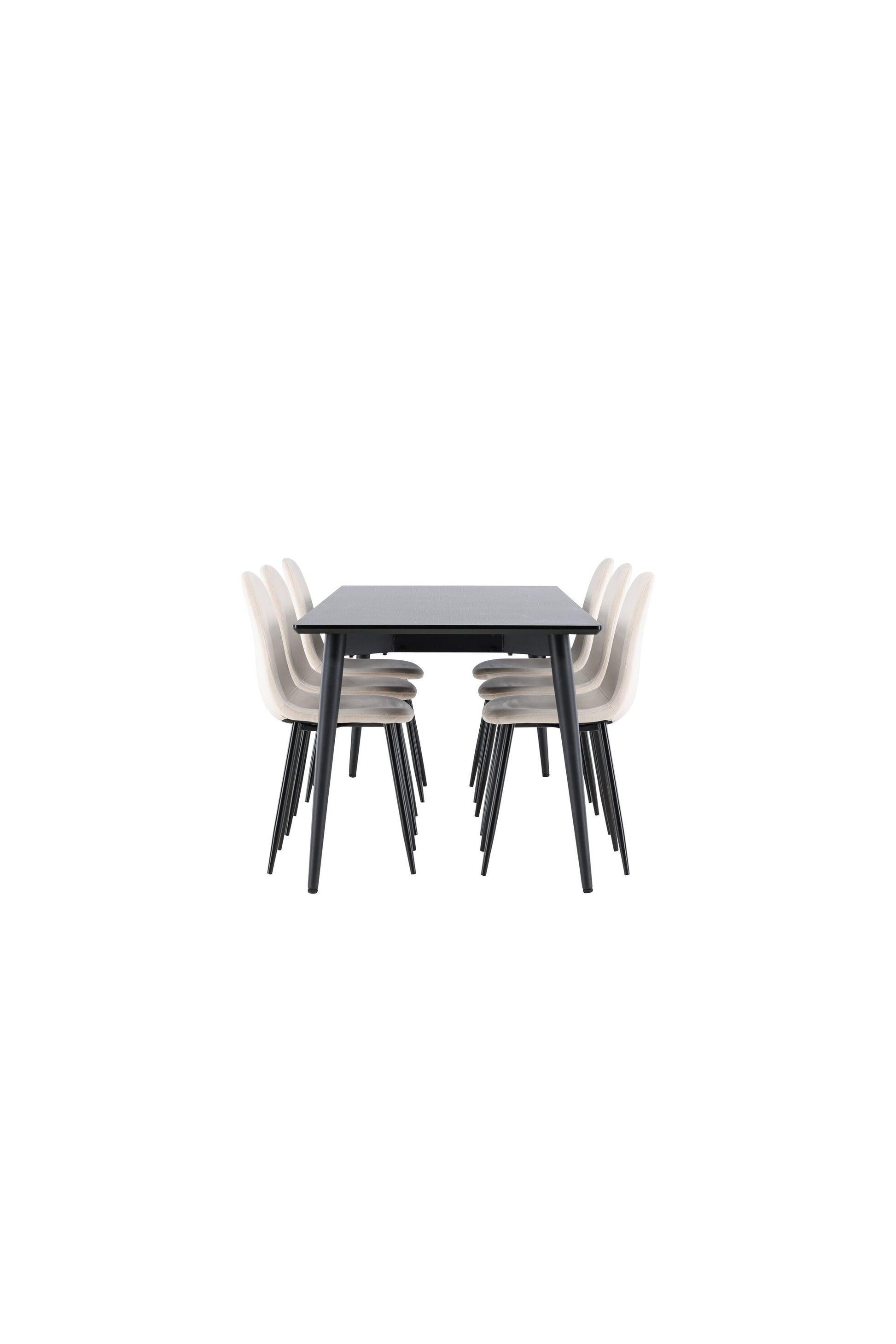 Ellis Matbord med Polar Stolarna – MDF