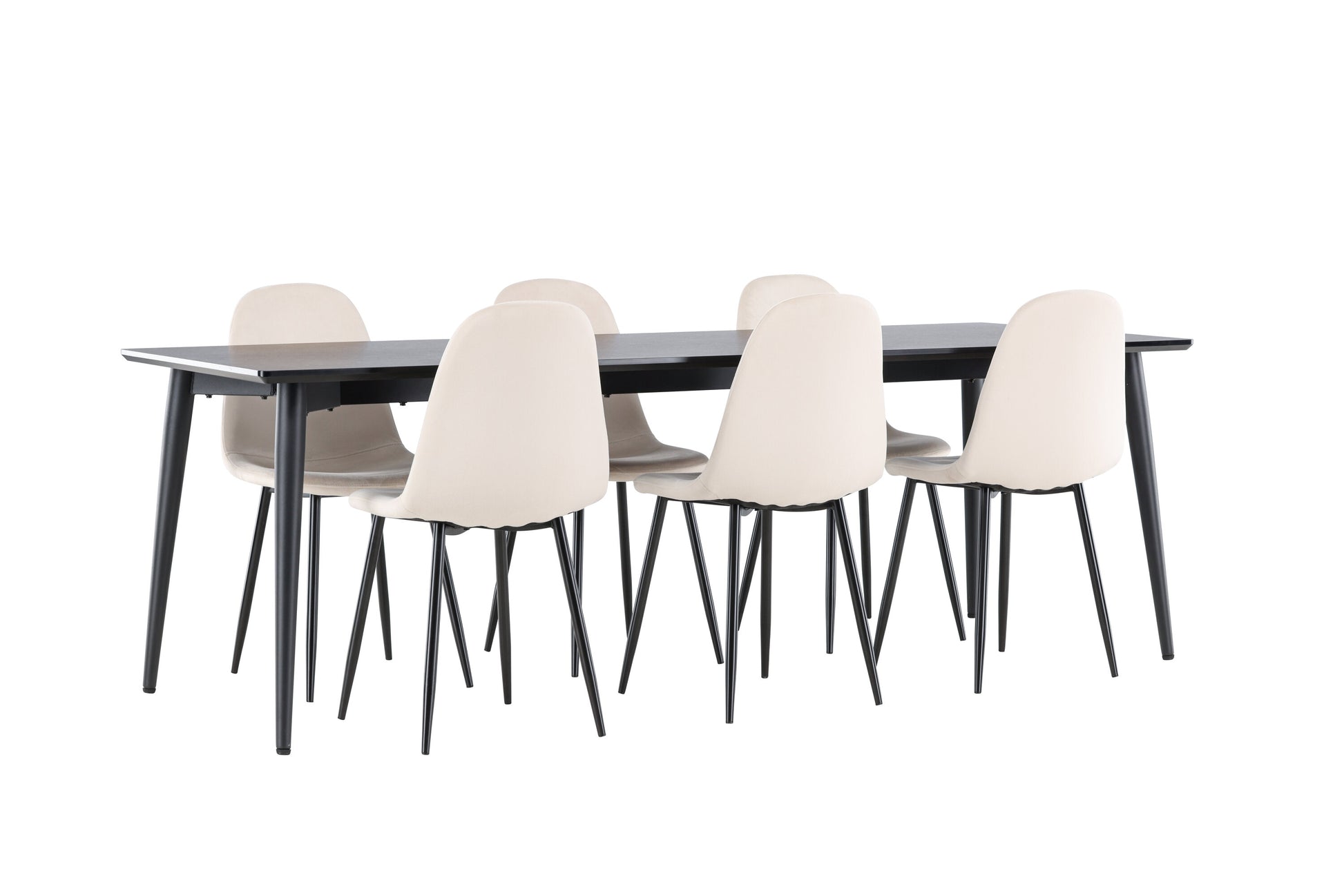 Ellis Matbord med Polar Stolarna – MDF