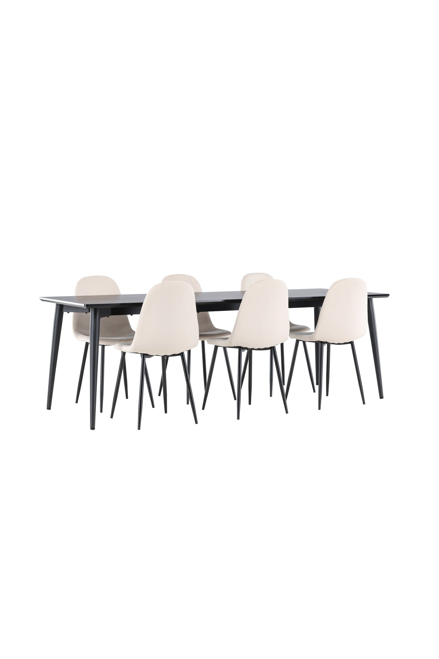 Ellis Matbord med Polar Stolarna – MDF