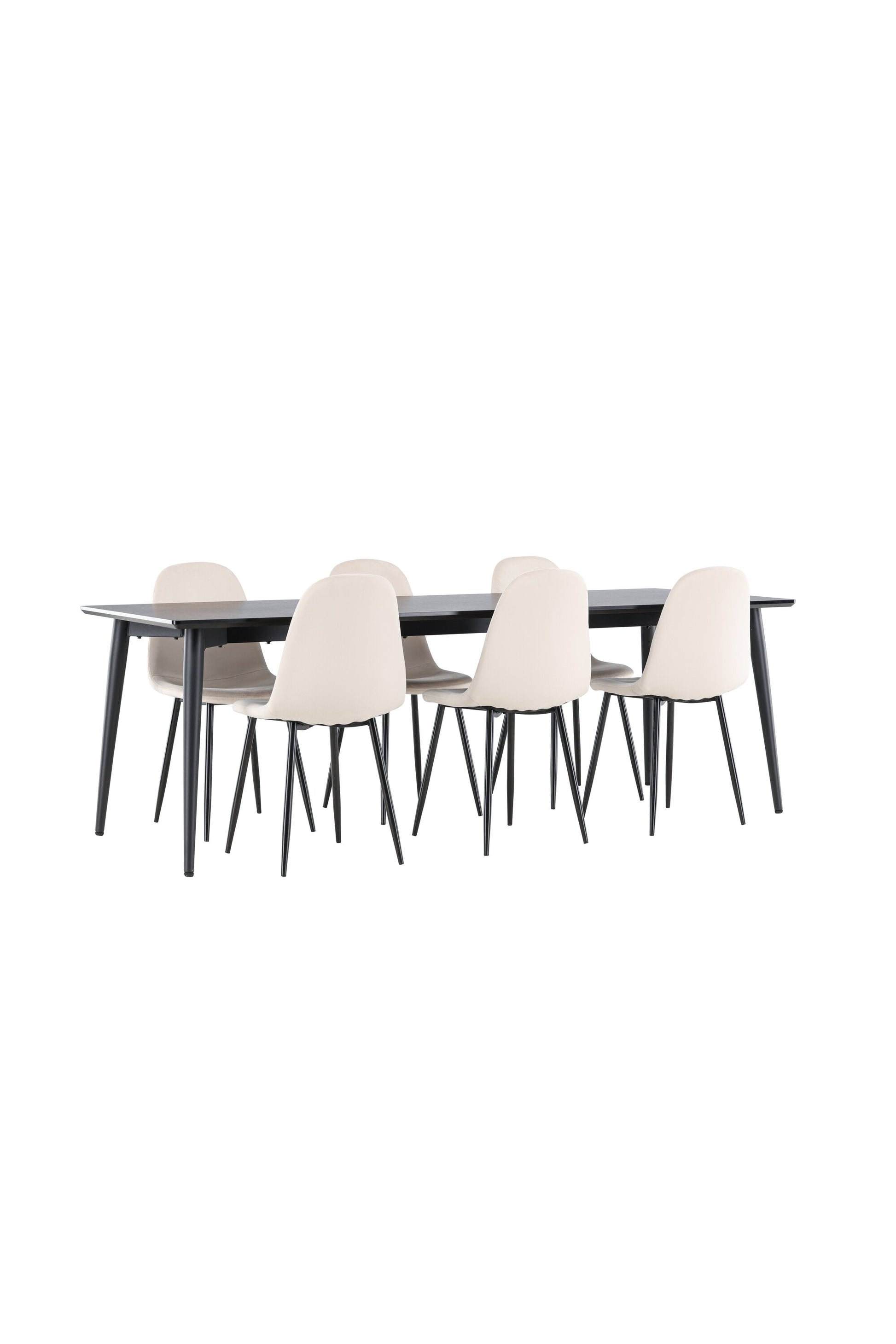 Ellis Matbord med Polar Stolarna – MDF