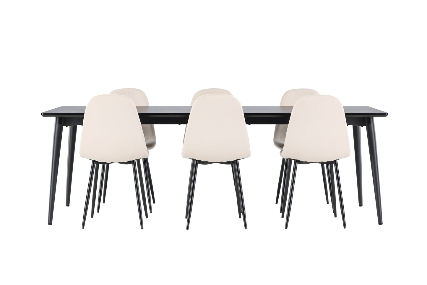 Ellis Matbord med Polar Stolarna – MDF