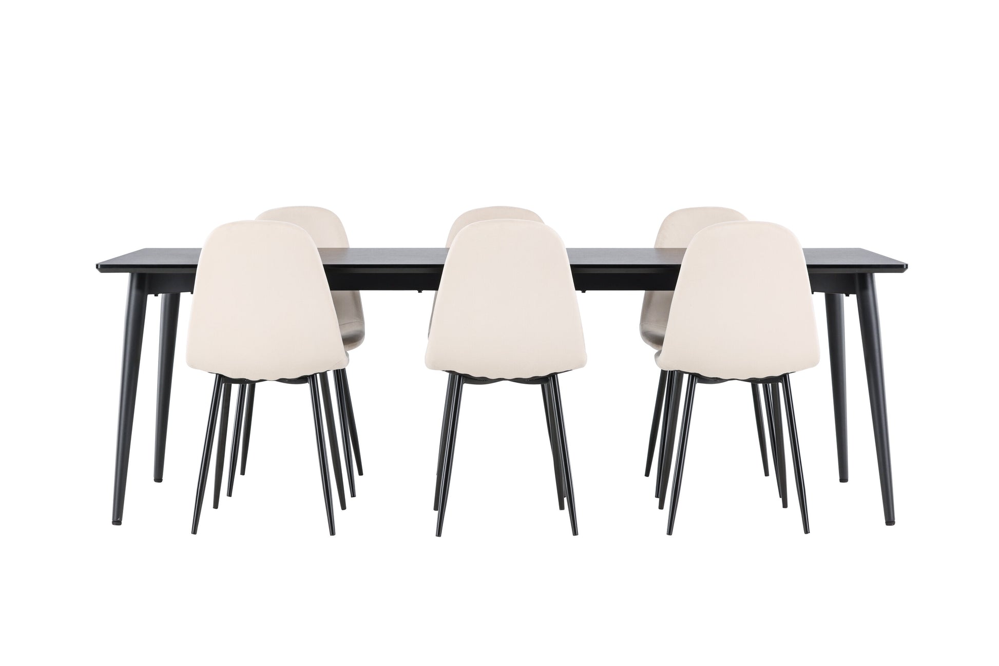 Ellis Matbord med Polar Stolarna – MDF