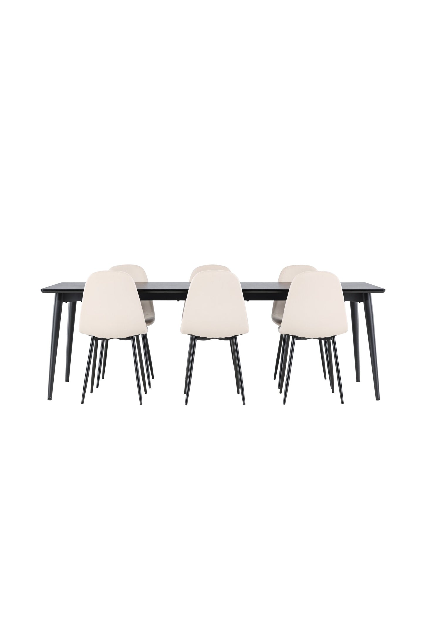 Ellis Matbord med Polar Stolarna – MDF