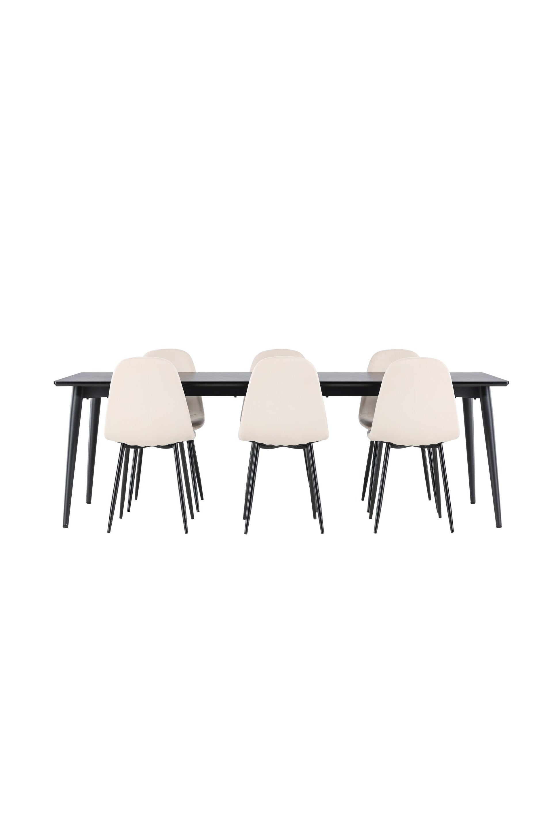 Ellis Matbord med Polar Stolarna – MDF