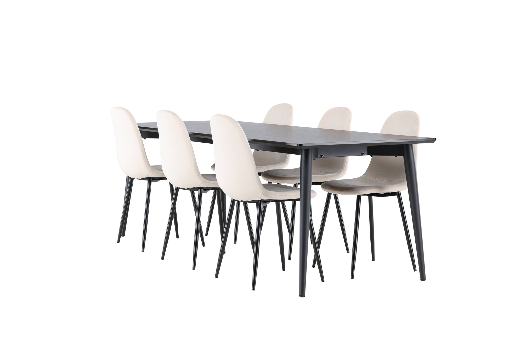 Ellis Matbord med Polar Stolarna – MDF