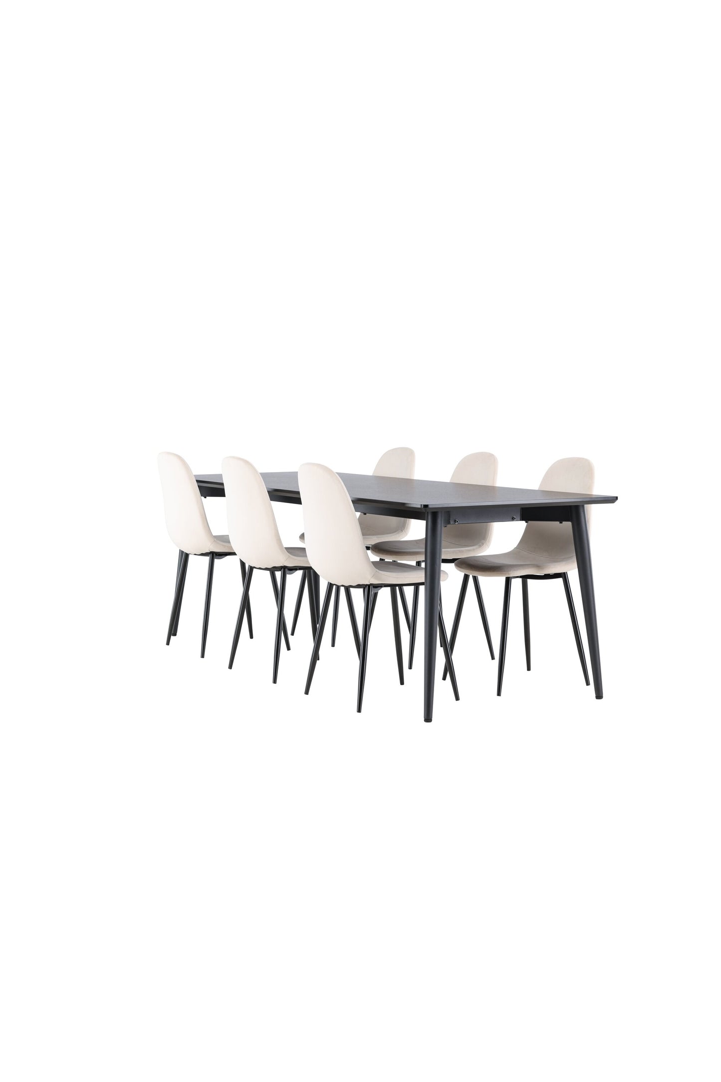 Ellis Matbord med Polar Stolarna – MDF