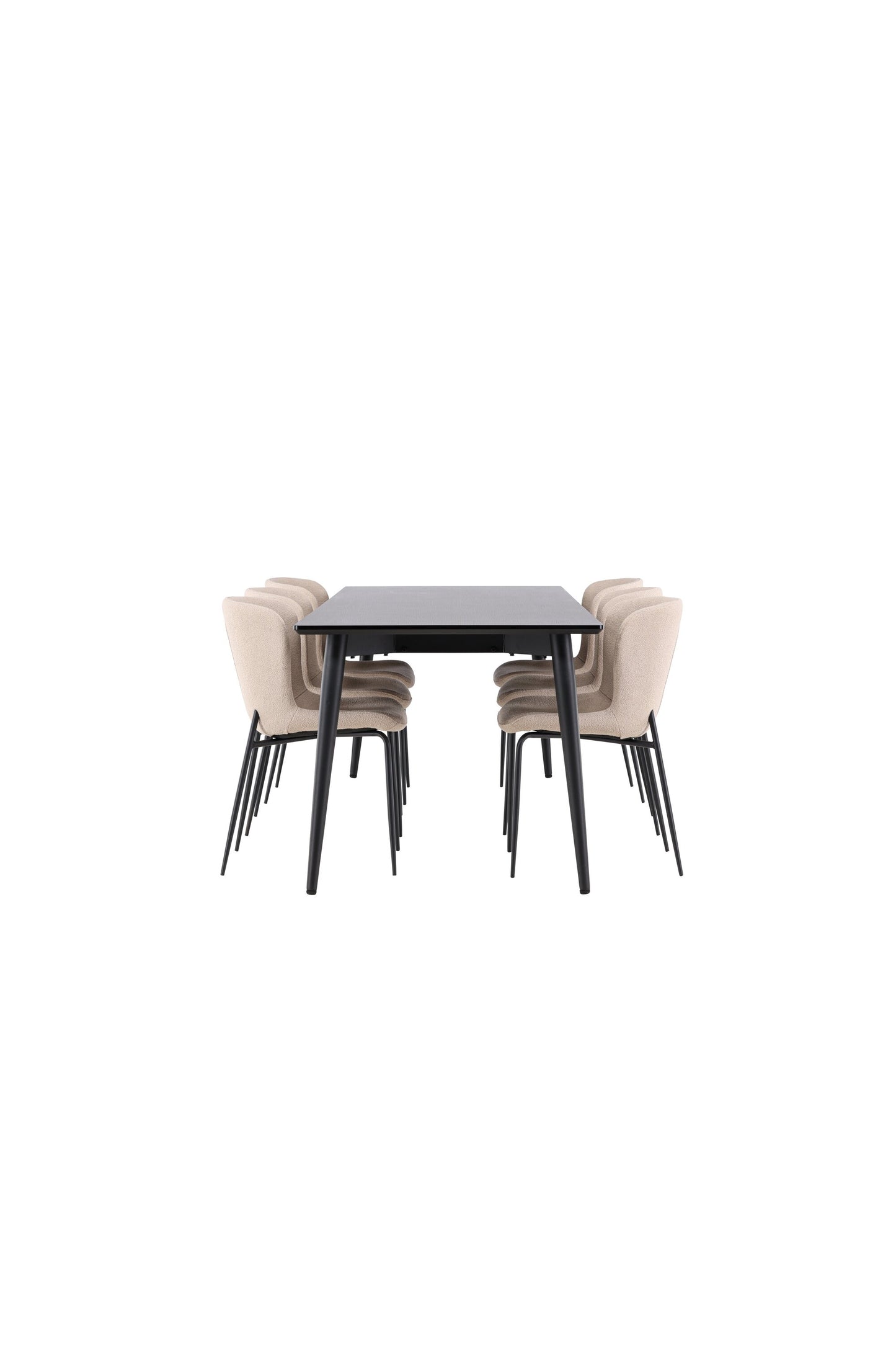 Ellis Matbord med Modesto Stolarna – MDF