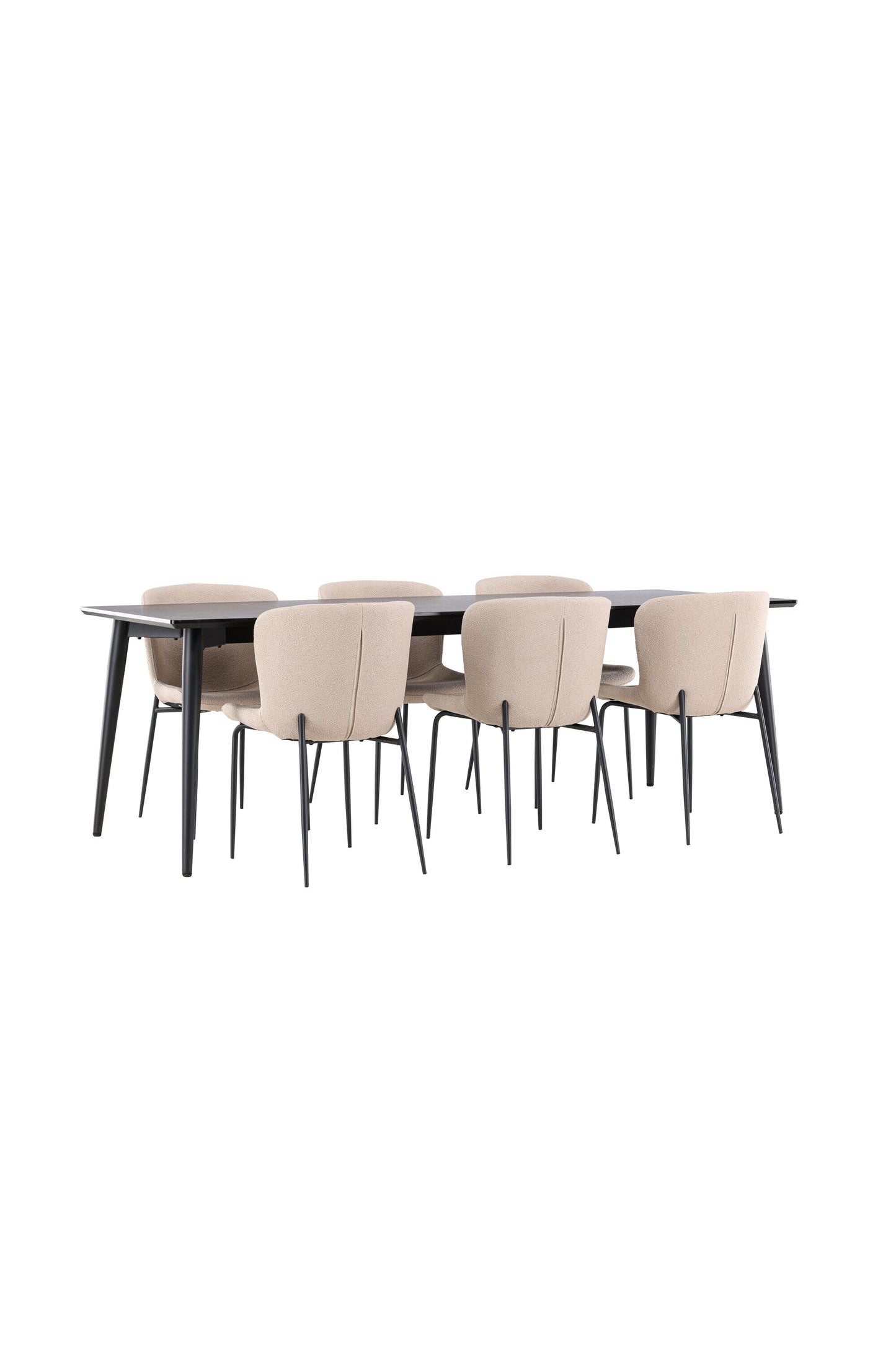 Ellis Matbord med Modesto Stolarna – MDF