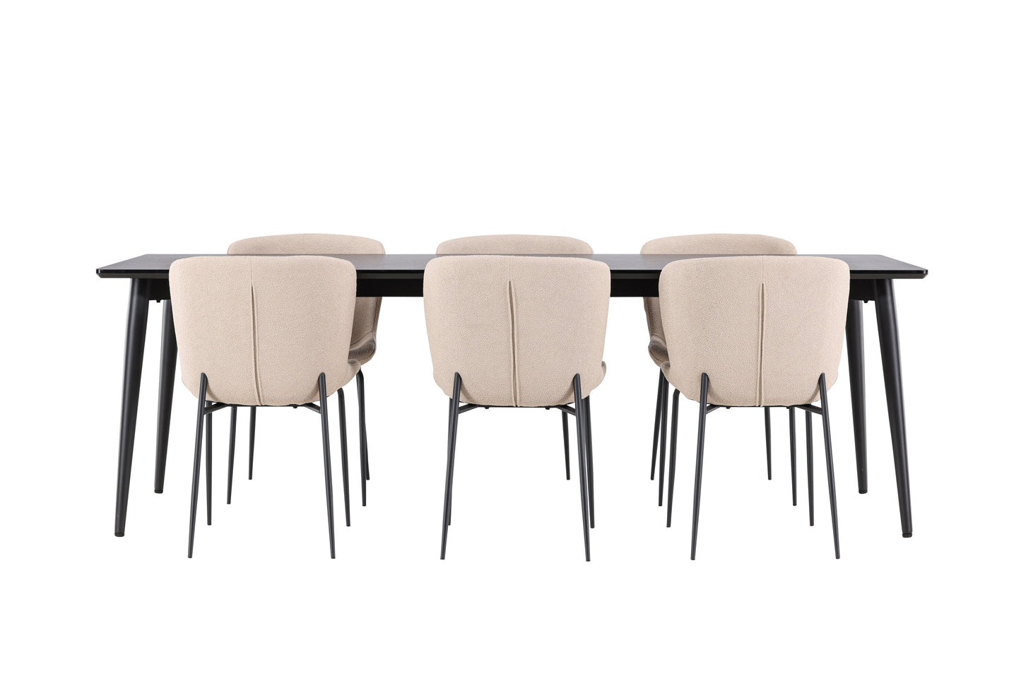 Ellis Matbord med Modesto Stolarna – MDF
