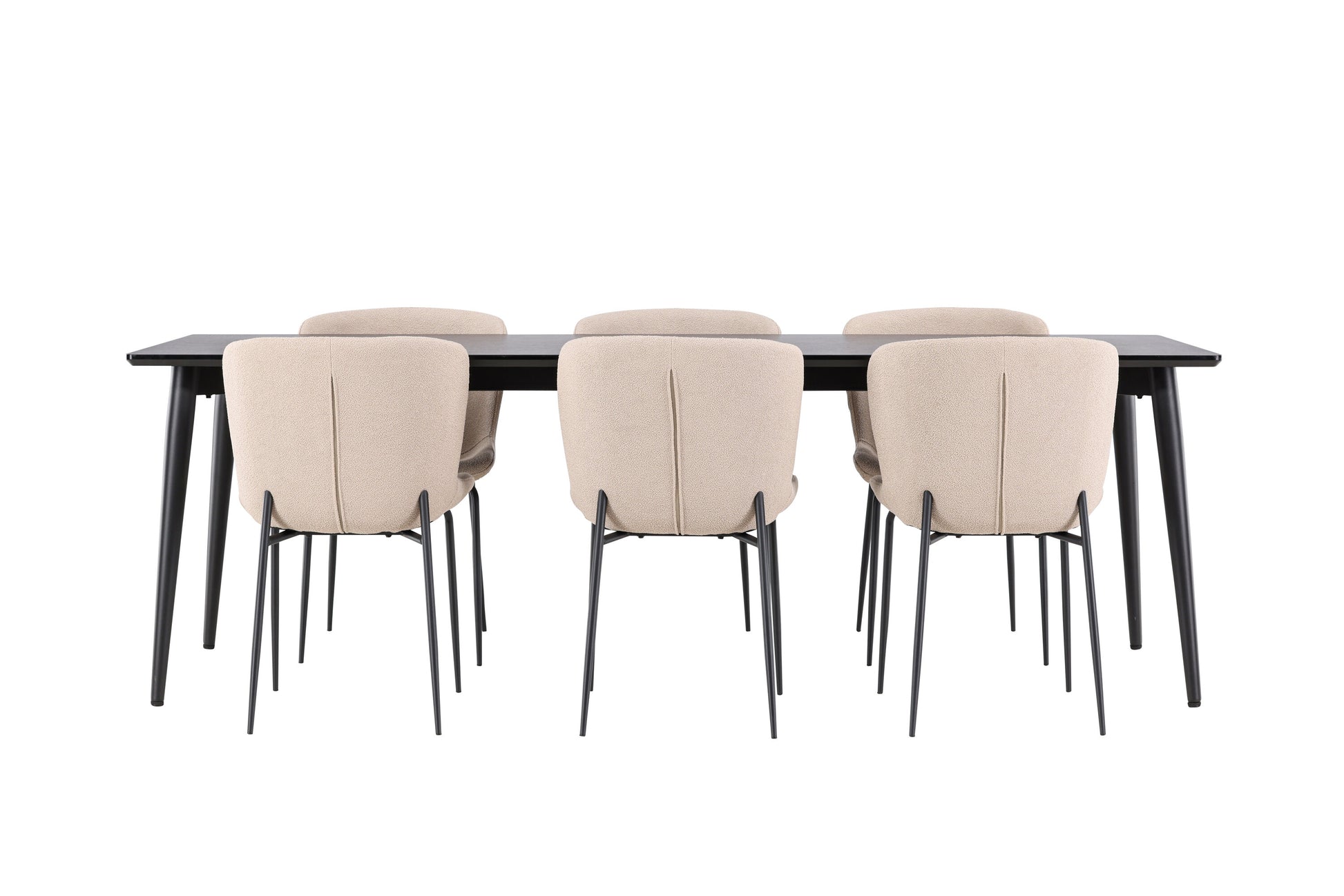 Ellis Matbord med Modesto Stolarna – MDF