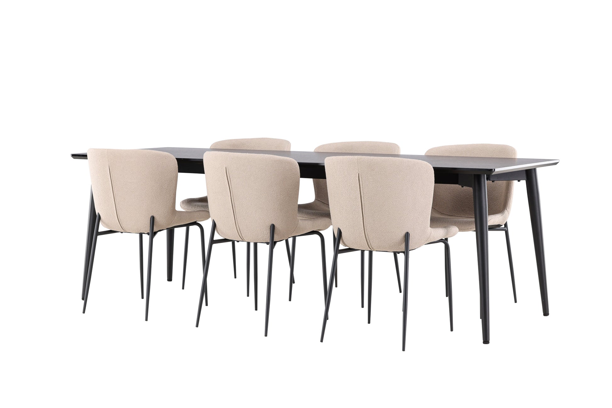 Ellis Matbord med Modesto Stolarna – MDF