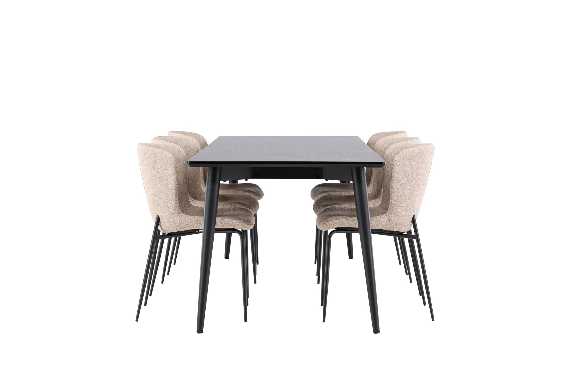 Ellis Matbord med Modesto Stolarna – MDF
