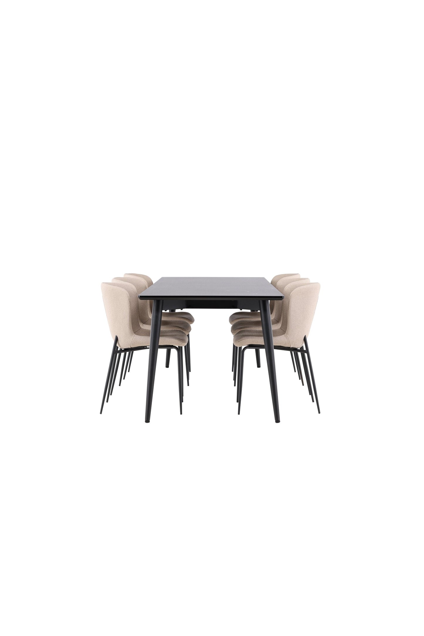 Ellis Matbord med Modesto Stolarna – MDF
