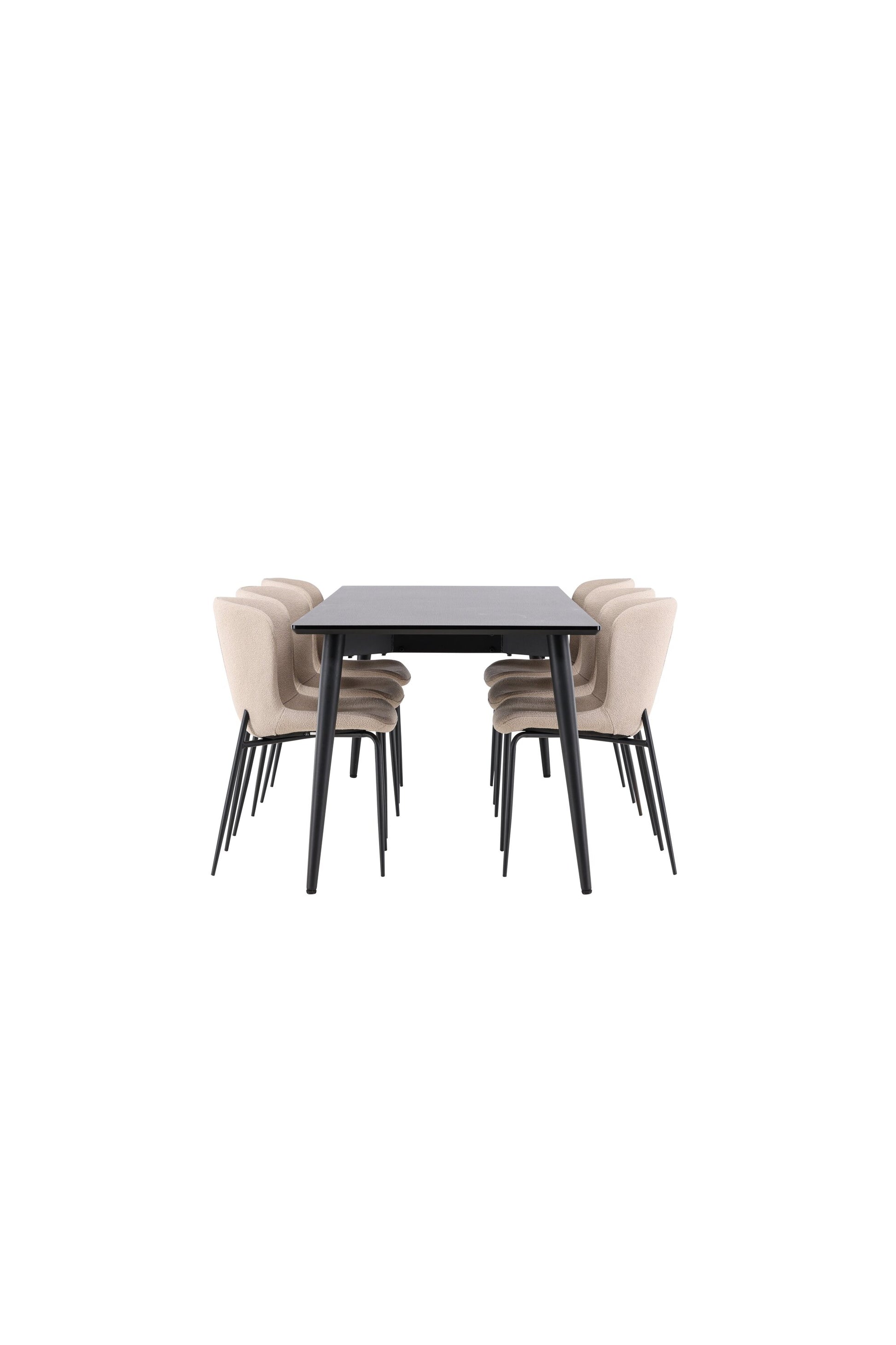 Ellis Matbord med Modesto Stolarna – MDF