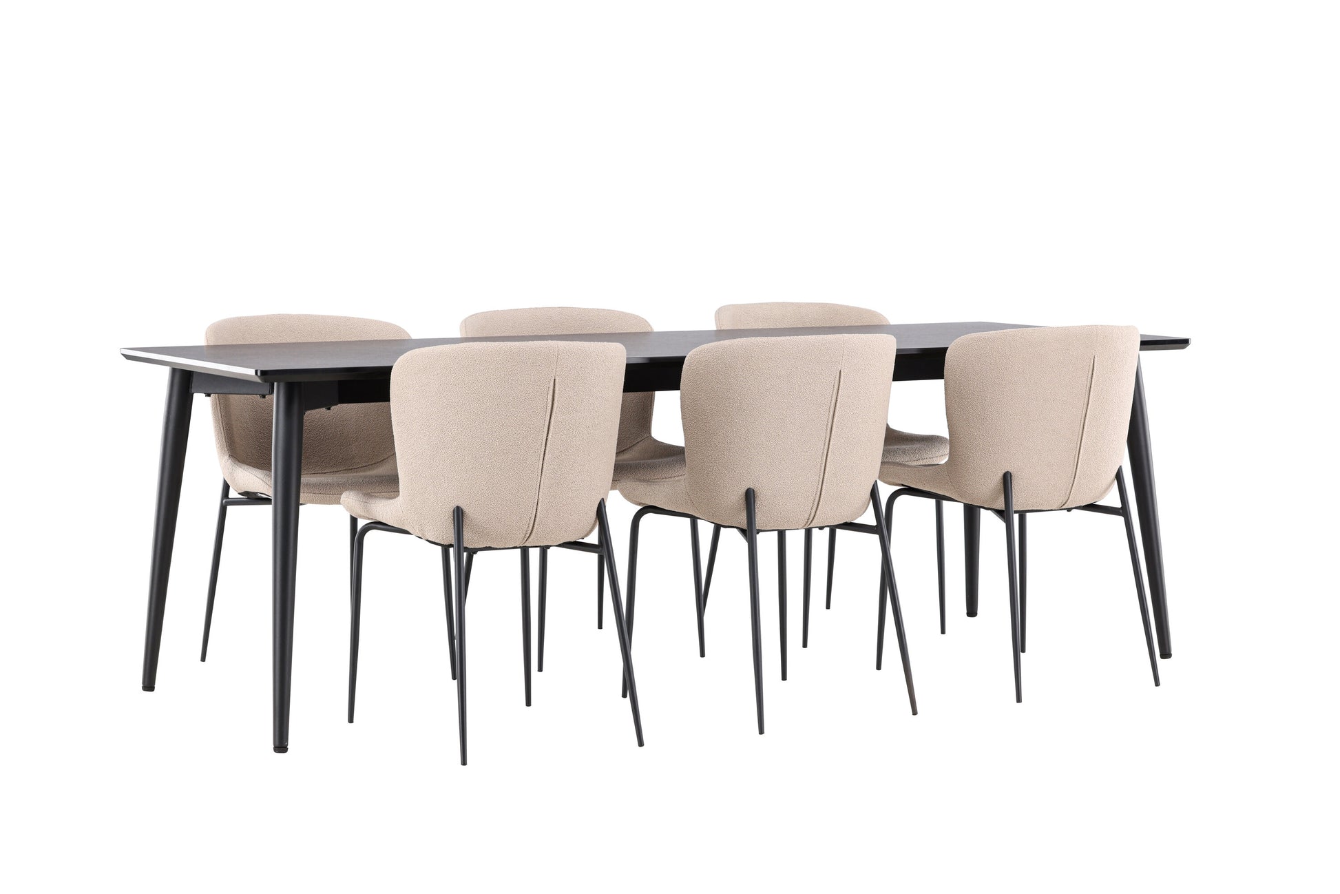 Ellis Matbord med Modesto Stolarna – MDF