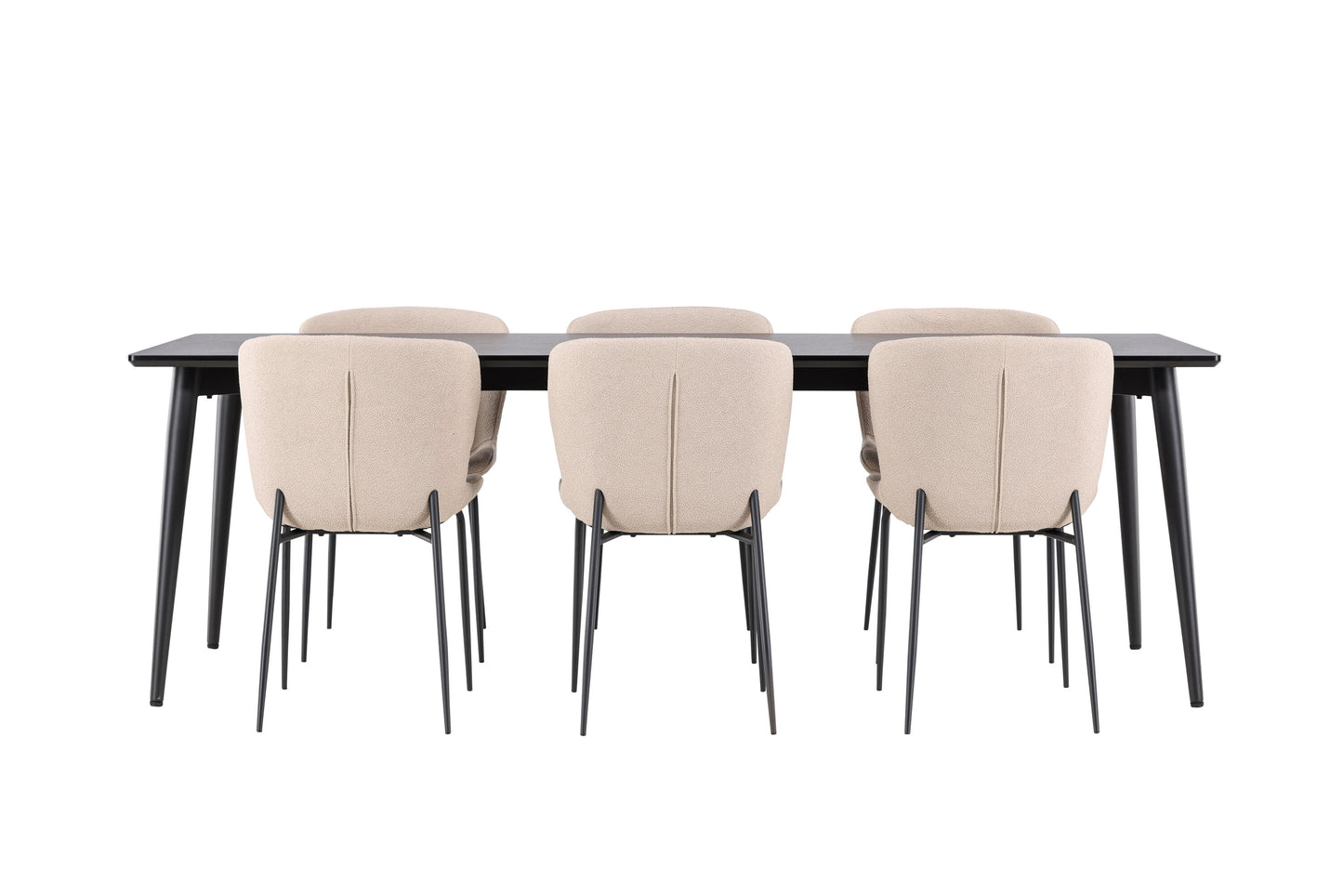 Ellis Matbord med Modesto Stolarna – MDF