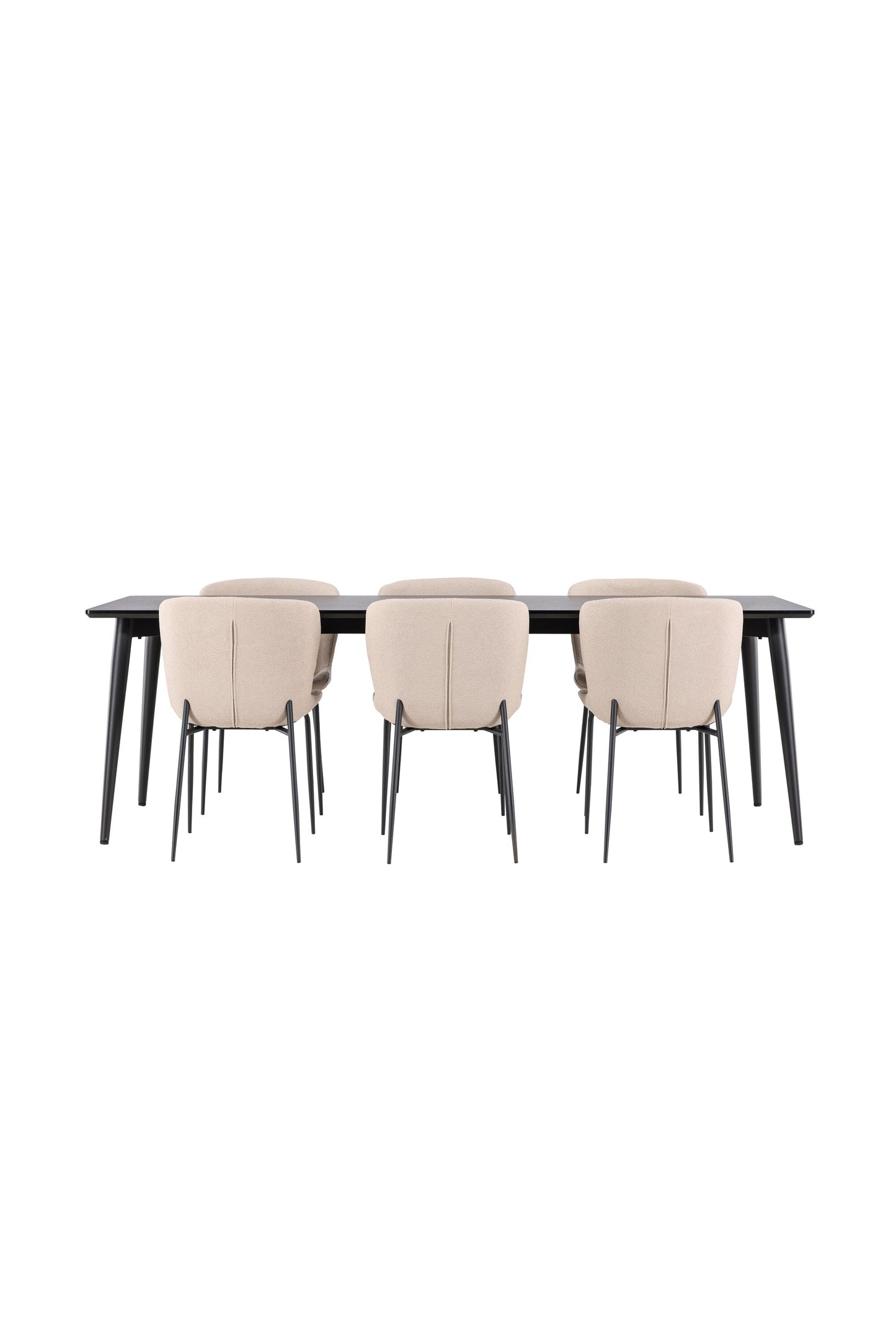 Ellis Matbord med Modesto Stolarna – MDF