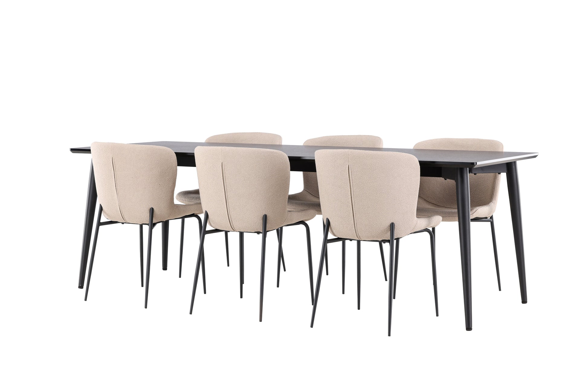 Ellis Matbord med Modesto Stolarna – MDF