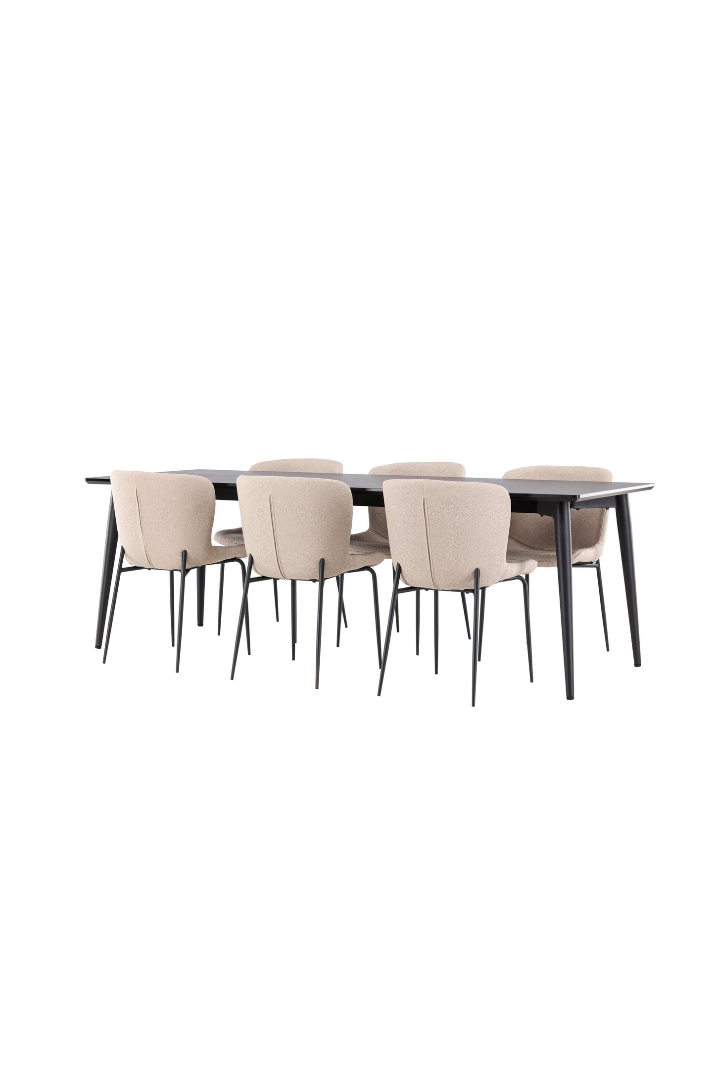 Ellis Matbord med Modesto Stolarna – MDF